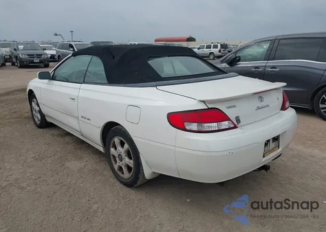 2001 Toyota Camry Solara Sle V6 z USA, uszkodzony, nr VIN 2T1FF28P81C448273